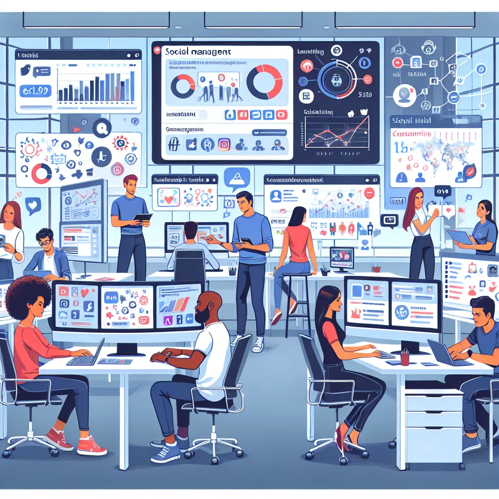 gestion des médias sociaux spécifiquement pour les entreprises Internet